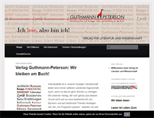 Tablet Screenshot of guthmann-peterson.at